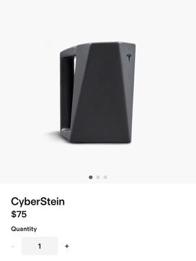 Tesla CyberStein Mug - Matte Black
